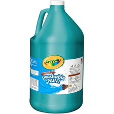Paint, Washable, 1 Gallon, Turquoise