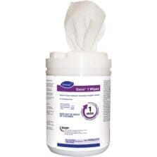 Wipes, Disinfectant, Multi-Surface, 1MinuteOrLess, FragranceFree, Deodorize, 10"x10", 60/PK, 12/CT, Colorless