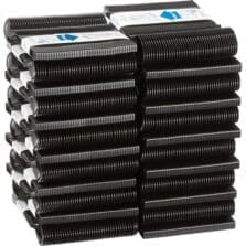 Cutlery, Dispsbl, Polyprpy, SmrtStckTriTwr, Spoon, 40/PK, 24/CT, BK