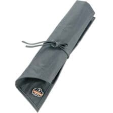Tool Pouch,Wrenches, Roll-up, 14 Pockets, 26"x22", Gray