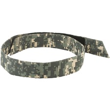 Cooling Bandana, Hook/Loop, 36-1/2"x2", 24/CT, Camo