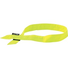 Cooling Bandana, Hook/Loop, 36-1/2"x2", 24/CT, Lime