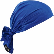 Cooling Hat, Triangular, Tie Closure, 24/CT, Blue