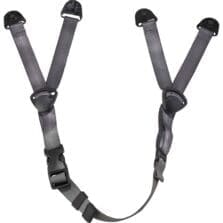 Chin Strap,Skullerz Hard Hats, Adj Fit, Nonconductive, Black