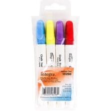 Marker, Chalk Ink, 4/ST, Assorted