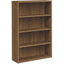 Bookcase, 4 Fixed Shelves, 36"x13-1/8"x57-1/8", Pinnacle