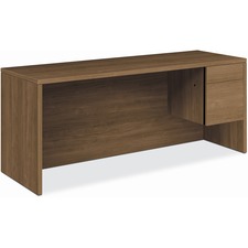 Right Pedestal Credenza, 72"x24"x29-1/2", Pinnacle