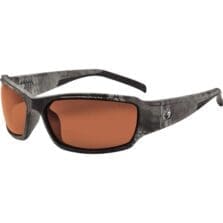 Safety Glasses, FullFrame, Polarized, Copper, Outdoor/Glare, Camo