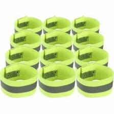 Arm/Leg Band, ButtonSnapClosure, L/XL, 12/CT, Lime