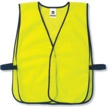 Safety Vest, Non-Certified, Hi-Vis, Economy, Lime