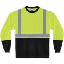 T-Shirt, LongSleeve, Hi-Vis, Reflective, 3X, LM