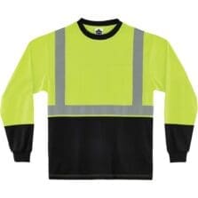 T-Shirt, LongSleeve, Hi-Vis, Reflective, 5X, LM