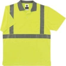 Shirt, Polo, Hi-Vis, SplitHem, MoistureWick, TypeR, Class2, XL, LM