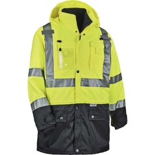 Thermal Jacket Kit, Hi-Vis, 4-in-1, InnerJacket, BKPanels, 3X, LM