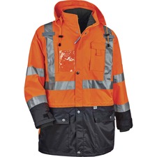 Thermal Jacket Kit, Hi-Vis, 4-in-1, InnerJacket, BKPanels, 3X, OE