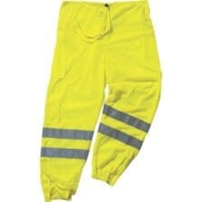 Pants, High-Visibility, ClassE, DrawstringWaist, 4X/5X, Lime