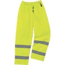 Pants, Hi-Vis, Thermal, Weatherproof, Drawstring, ClassE, M, LM
