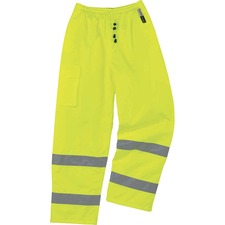 Pants, Hi-Vis, Thermal, Weatherproof, Drawstring, ClassE, 3X, LM
