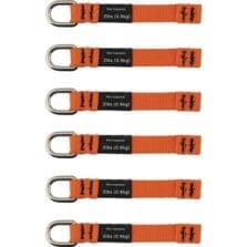 Tether Attachments,Tools, 2lb Cap, Medium, 4-1/2"L, 6/PK, OE