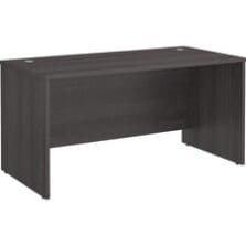 Desk Shell, 2 Gromments, 59.45"x29.37"x29.84", Storm Gray