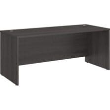 Desk Shell, 71.02"x29.37"x29.84", Storm Gray