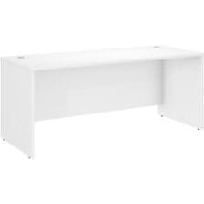 Desk Shell, 71.02"x29.37"x29.84", White