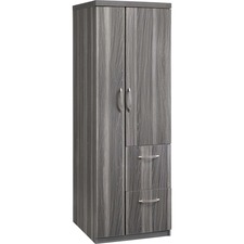 Storage Tower, Personal, 24"x24"x68.75", Gray Steel