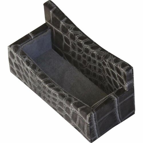 Business Card Holder, Castlerock, 2-1/10"x4-3/5"x2-2/5", GY