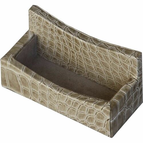 Business Card Holder, Breeze, 2-1/10"x4-3/5"x2-2/5", Beige