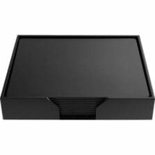 Conference Room Set, Pads, 11 Pc, 18-1/10"x15-2/5"x4", BK