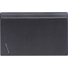 Desk Pad, Top Rail, 38"x24"x3/5", BK
