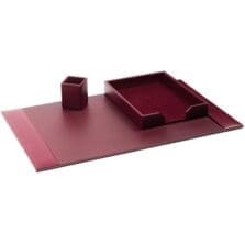 Desk Set, 3 Pc, 30"x18"x4", BY