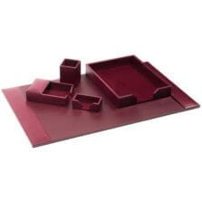Desk Set, 5 Pc, 30"x18"x4", BY
