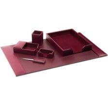 Desk Set, 6 Pc, 30"x18"x4", BY