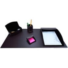 Desk Set, 5 Pc, 32"x16"x4-1/4", BN