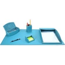 Desk Set, 5 Pc, 32"x16"x4-1/4", TL