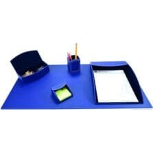 Desk Set, 5 Pc, 32"x16"x4-1/4", BE