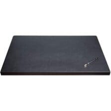 Desk Mat, w/ Fixation Lip, 30"x19"x1-1/4", BK