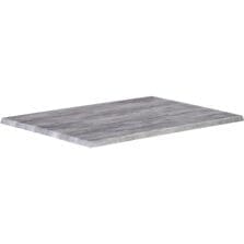 Tabletop, In/Out, Rectangle, 30"Wx48"H, Greystone