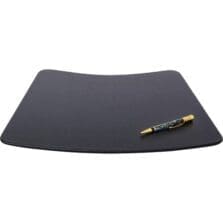 Conference Pad, Round Table, 17"x14"x1/4", BK