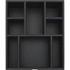 Condiment Tray, 12-3/5"x10-3/10"x3-7/10", BK