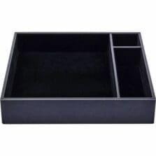 Conference Room Organizer, 12-3/4"x12-3/5"x2-2/5", BK