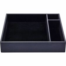 Conference Room Organizer, 12-3/4"x12-3/5"x2-2/5", BK