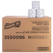 Bathroom Tissue, 2-Ply, 500Shts/RL, 4-1/2"x3-3/4", 96/CT, White