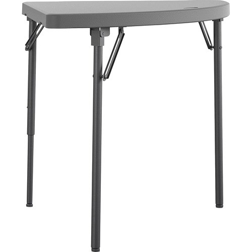 Table, Folding, Corner, 24"Wx24"Lx29-1/5"H, 2/CT, Gray