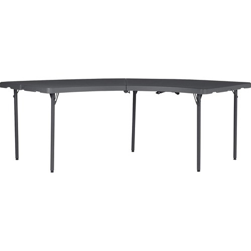 Table, Folding, Moon, 30"Wx96"Lx29-3/16"H, Gray