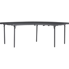 Table, Folding, Moon, 30"Wx96"Lx29-3/16"H, Gray