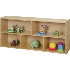 Storage Unit, f/Toddlers, 2-Shelf, 48"x12"x21-1/2", Baltic
