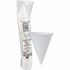 Cone Cups, Paper, 4oz, 200/PK, White