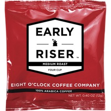 Coffee, Regular, 4 Cup Filter Pouch, 100/CT, Red